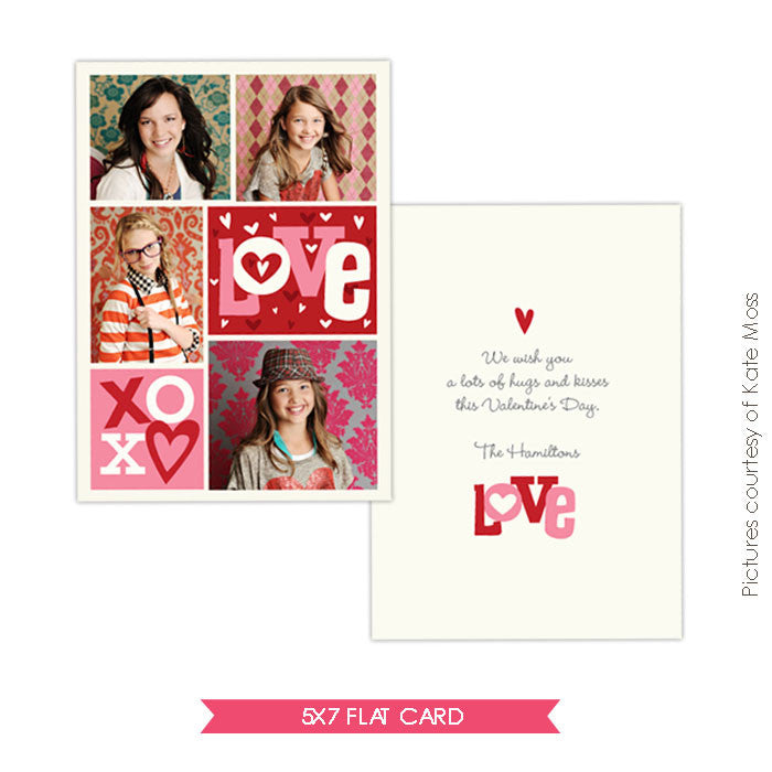 Valentine Photocard Template | Crazy love e297