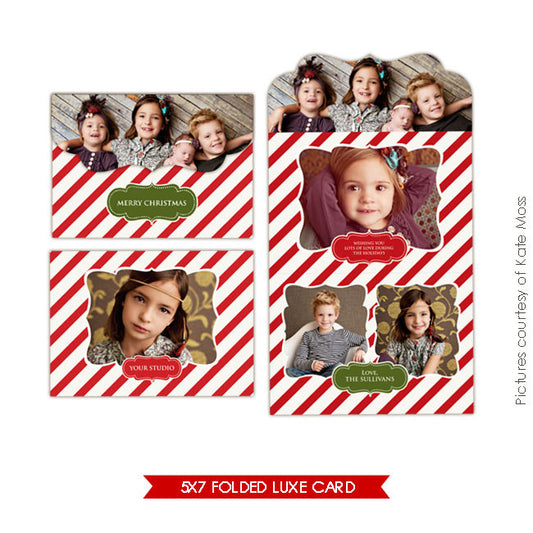 Holiday Ornate Photocard | Vintage Classic e236