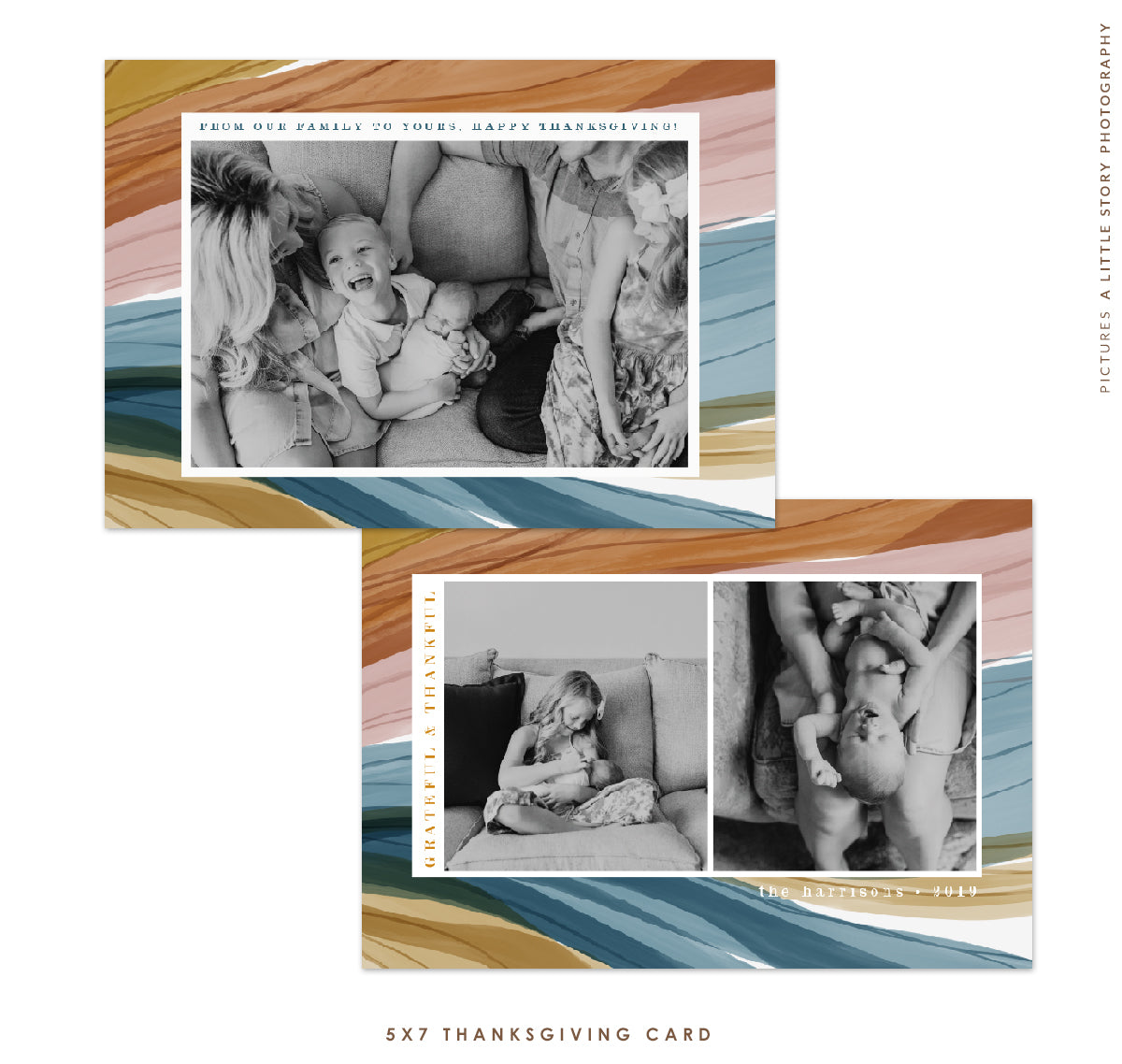 Thanksgiving Card | Colorful Autumn e1775