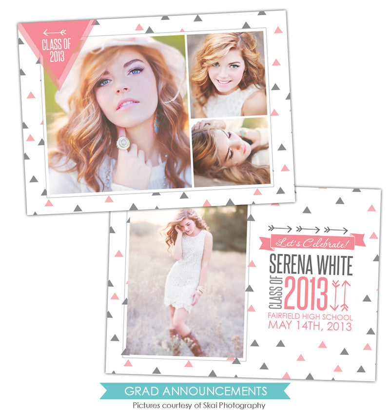 Grad announcement | Pink rain e841