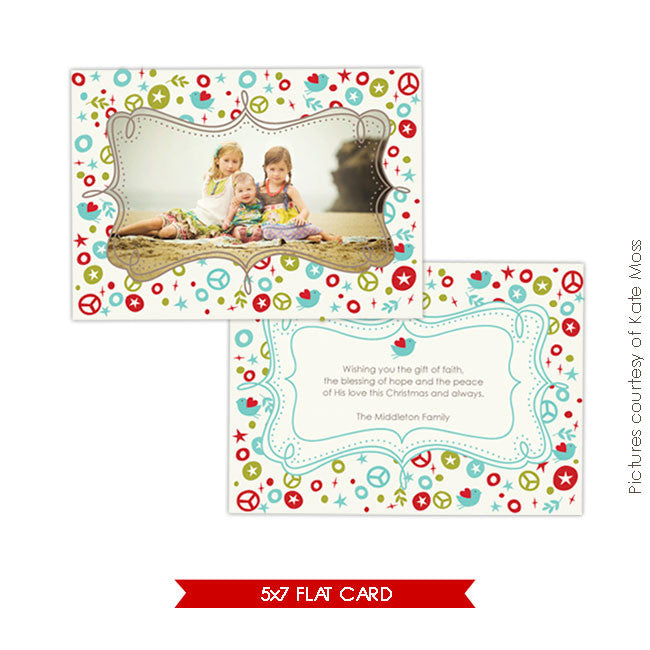 Holiday Photocard | Bohemian celebration e224