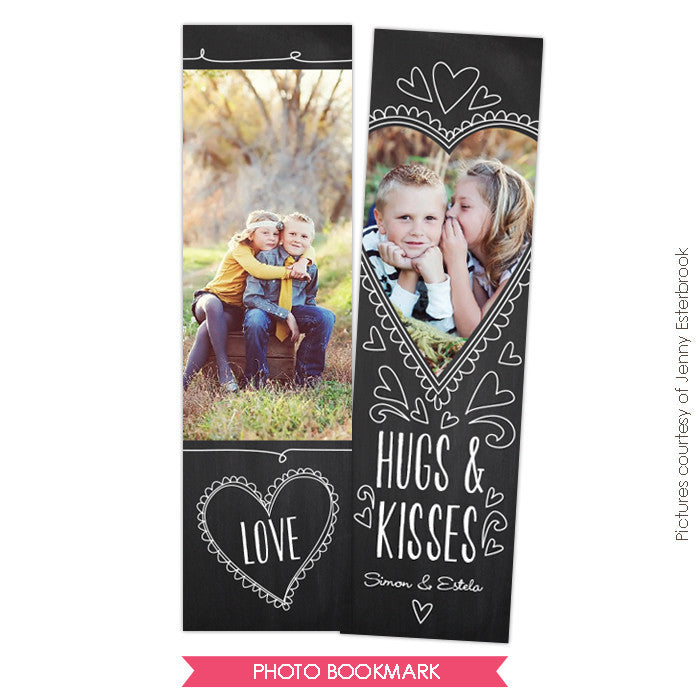 Valentine Bookmark template | Love class e674