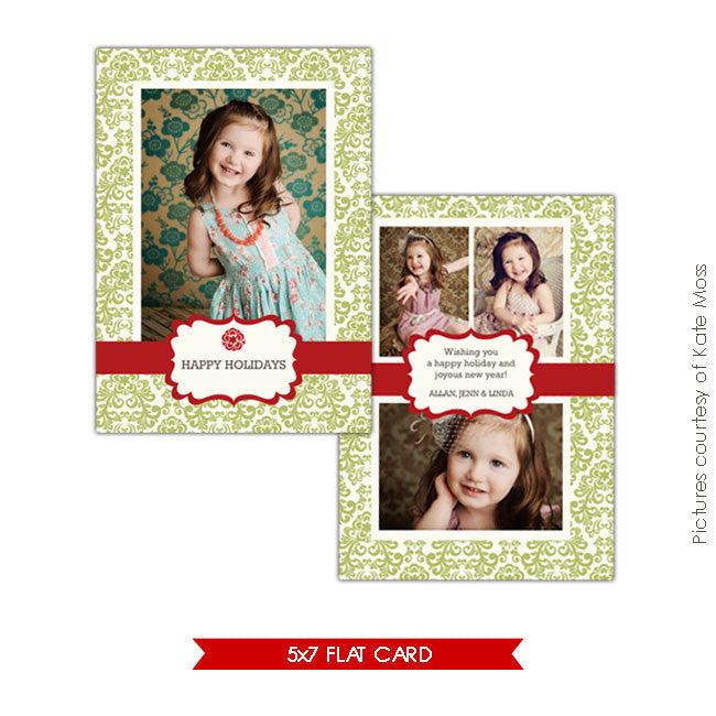 Holiday Photocard | Fresh greetings e166