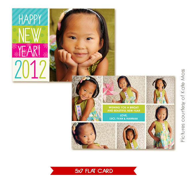 Holiday Photocard | Funny year e244