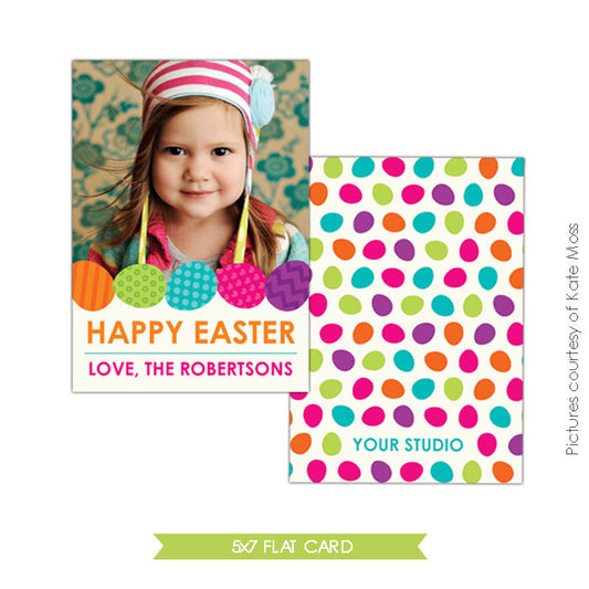 Easter photo card | Happy bunny e334