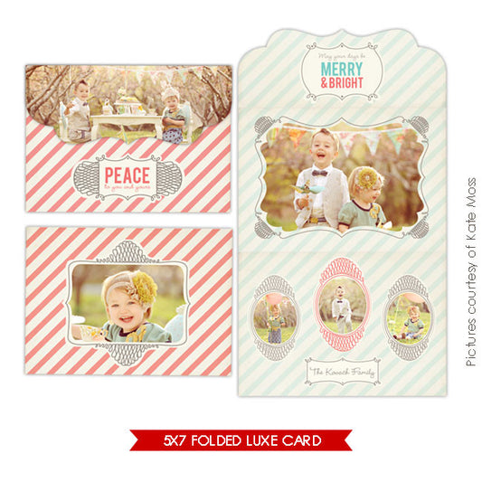 Holiday Ornate Photocard  | Have fun e234