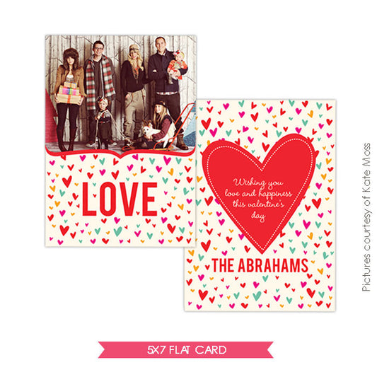 Valentine Photocard Template | Jolly Love e284