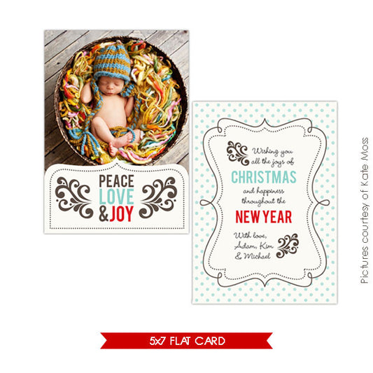 Holiday Photocard | Joyful e203