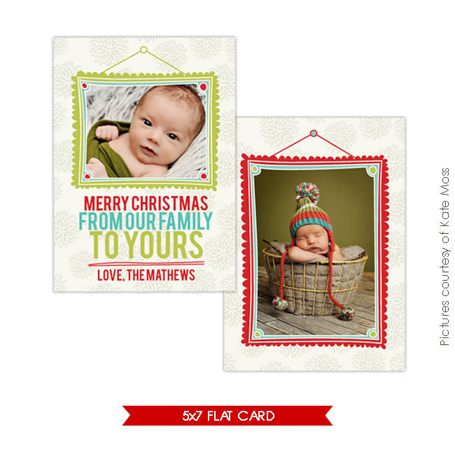 Holiday Photocard | Little Merry e221