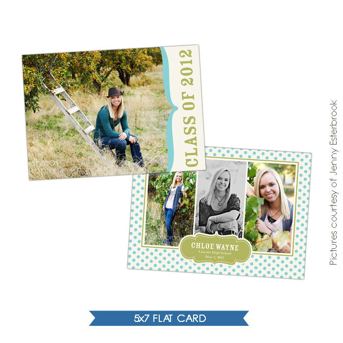 Lovely Journey | Graduation announcement e403