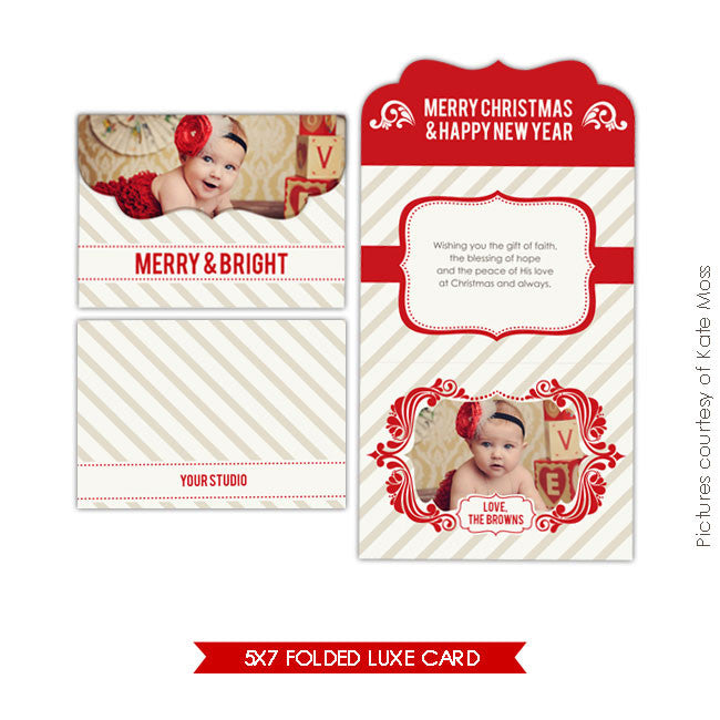 Holiday Ornate Photocard | Natural love e194