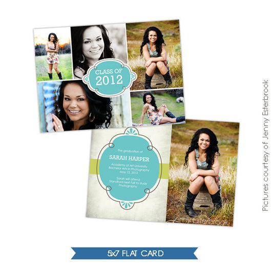 Spring Class | Graduation announcement e436