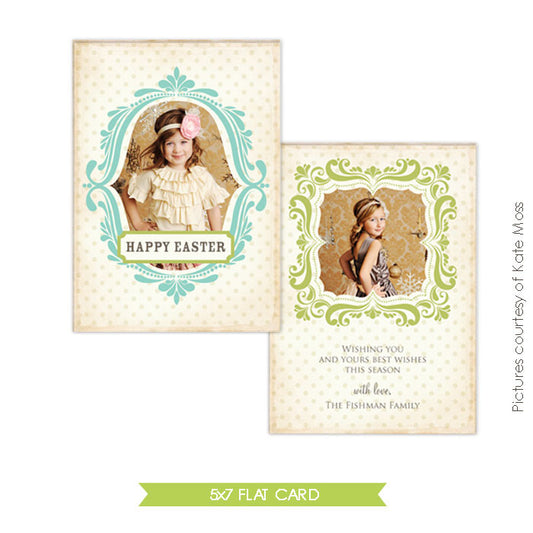 Easter photo card | Sweet cheer e342