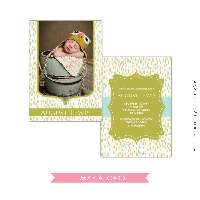 Birth Announcement | Sweet Rain e146