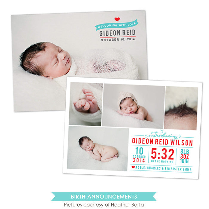 Birth Announcement | Our little love e1056