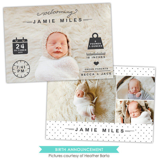 Birth Announcement | Welcoming Jamie e1058