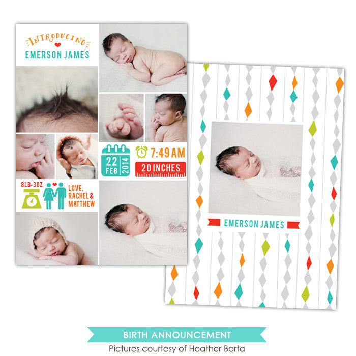 Birth Announcement | Infographic arrive e1059