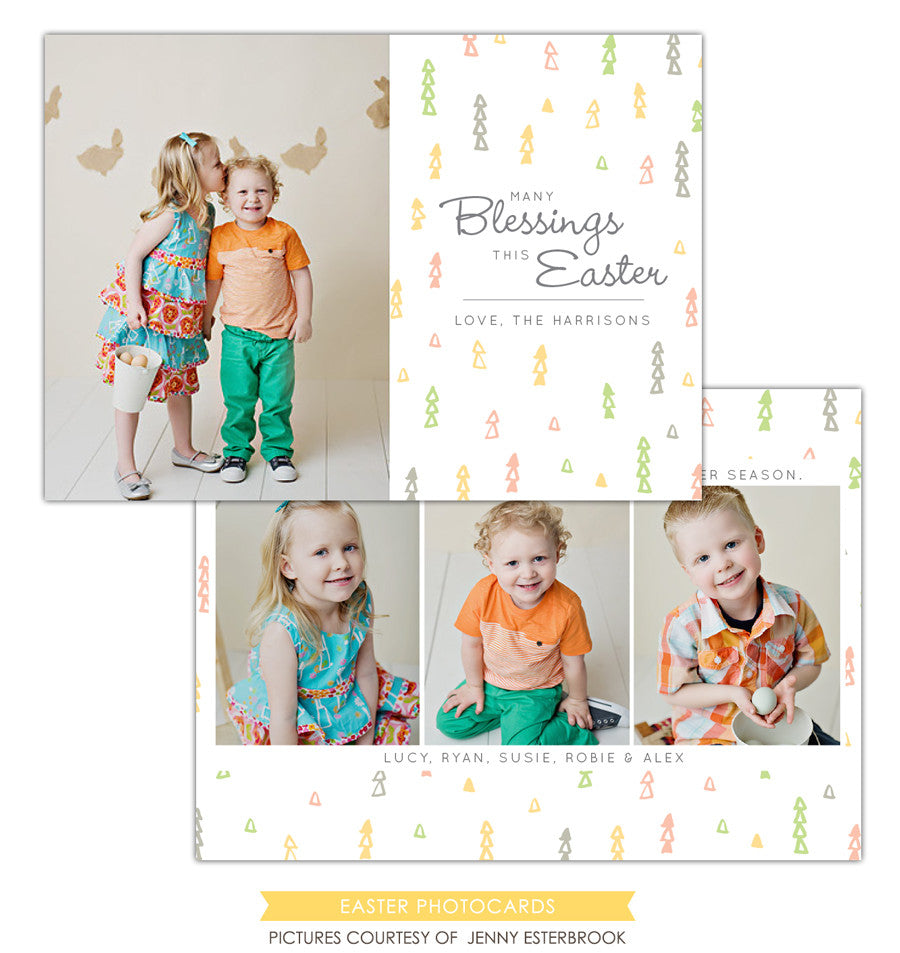 Easter photo card | Easter Confetti e1204