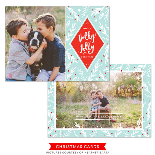 Christmas Card | Blue snow e1240