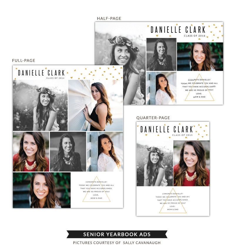 Senior Yearbook Ads | Danielle e1276