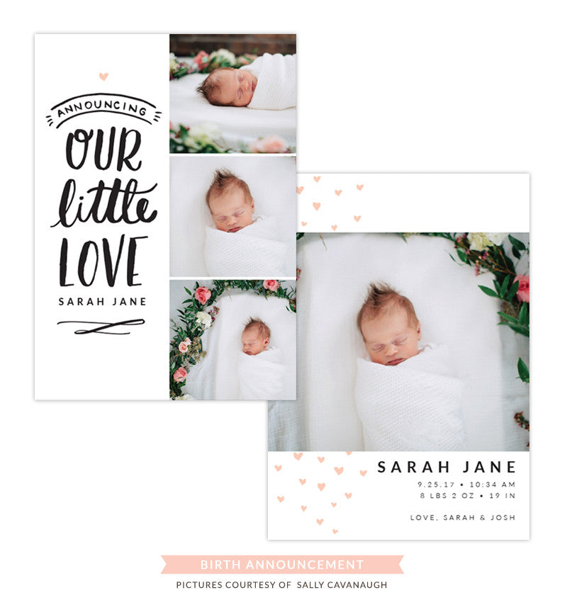 Birth Announcement | Our little love e1286