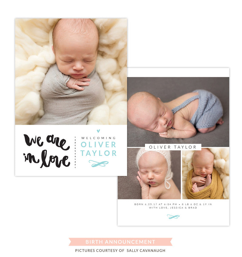 Birth Announcement | We are in love e1293