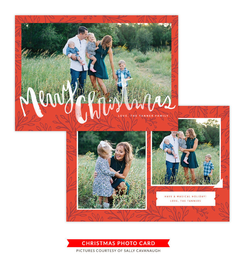 Christmas Card | Christmas Foliage e1352