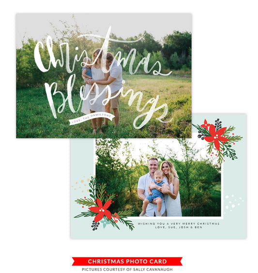 Christmas Card | Mistletoe Kiss e1356