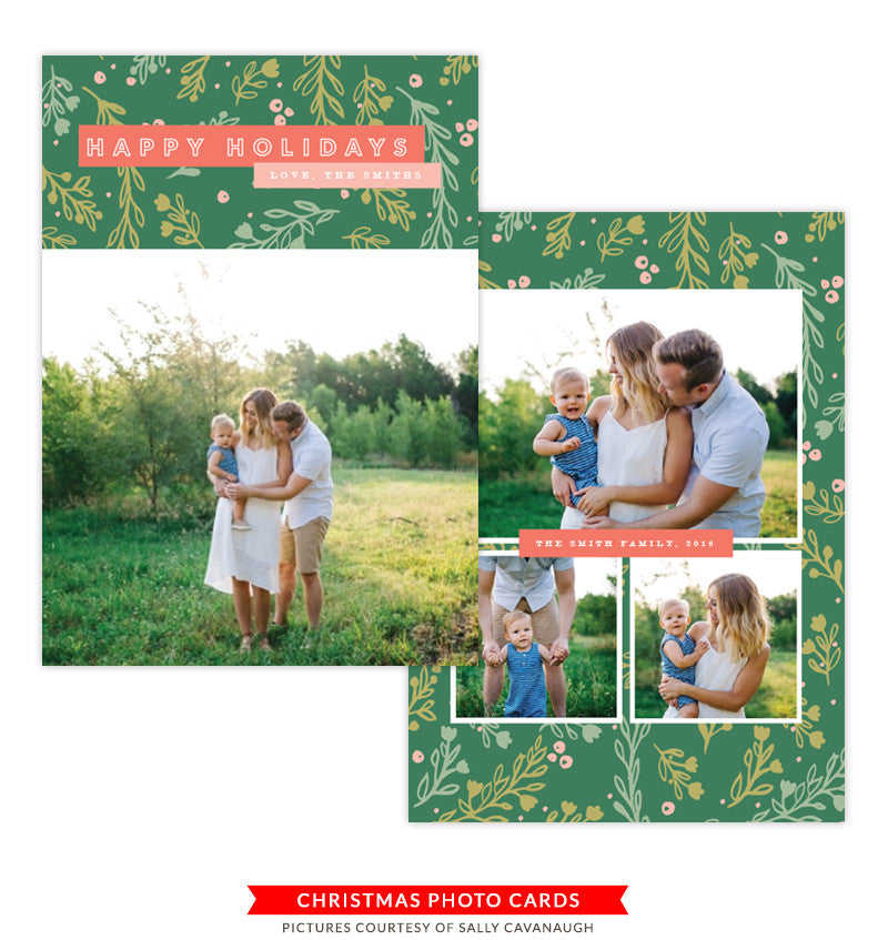 Christmas Card | Green Christmas e1367