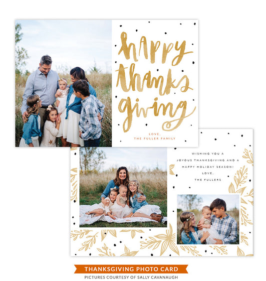 Thanksgiving Card Template | Thanksgiving Laughter e1404