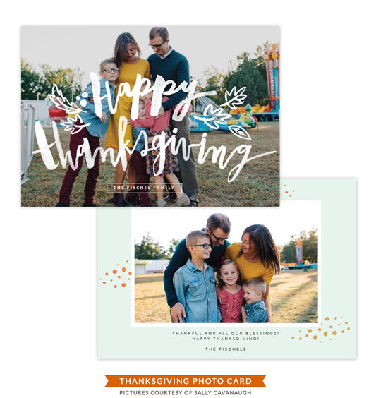 Thanksgiving Card Template | Best Celebration e1406