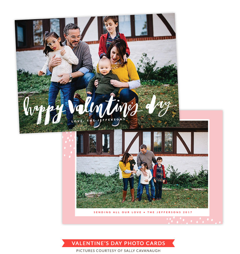 Valentine's Photocard Template | This is Love e1450