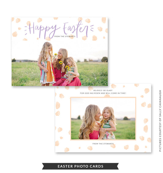 5x7 Easter Photo Card | Easter Joy e1472