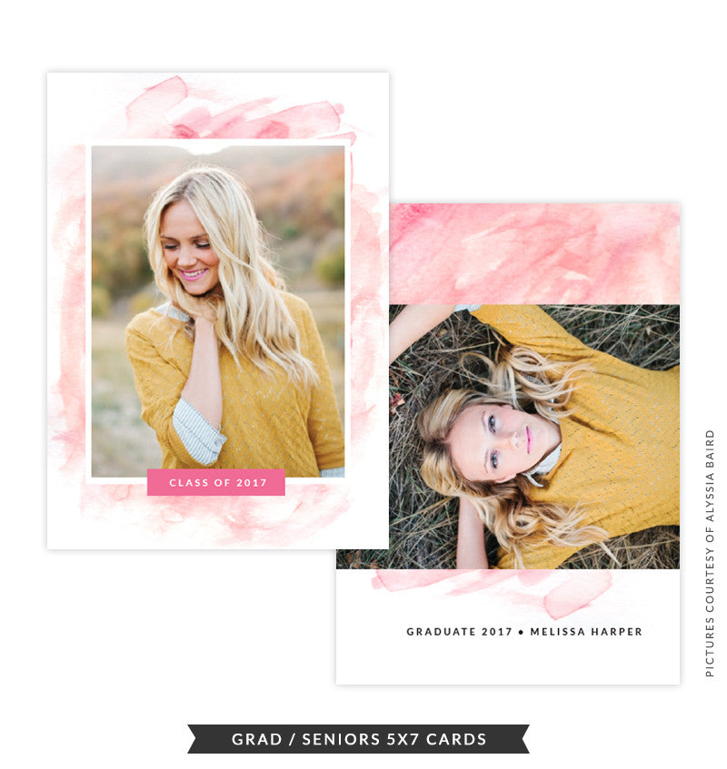 Grad announcement | Brush of Joy e1486