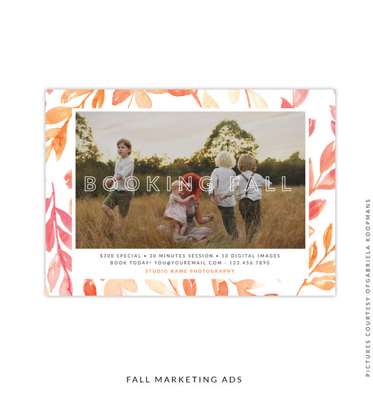 Fall Marketing Ad | Autumn Leaves e1531