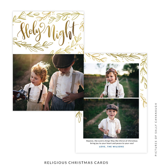 Christmas 5x7 Photo Card | Faith and Grace e1551