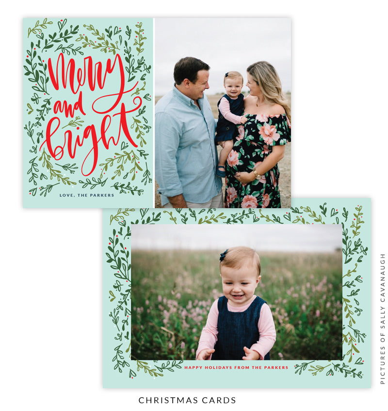 Christmas 5x7 Photo Card | Sweet Carol e1597