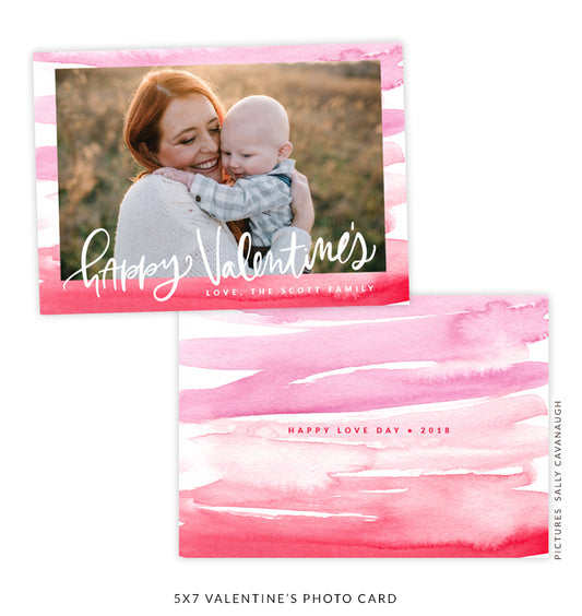 5x7 Valentine's Photo Card | Unconditional Love e1618