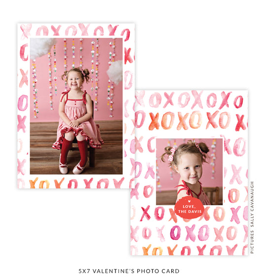 Copy of 5x7 Valentine's Photo Card | New Love e1621