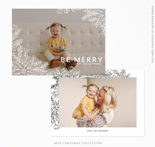 2018 Christmas 5x7 Photo Card | Christmas Giggles