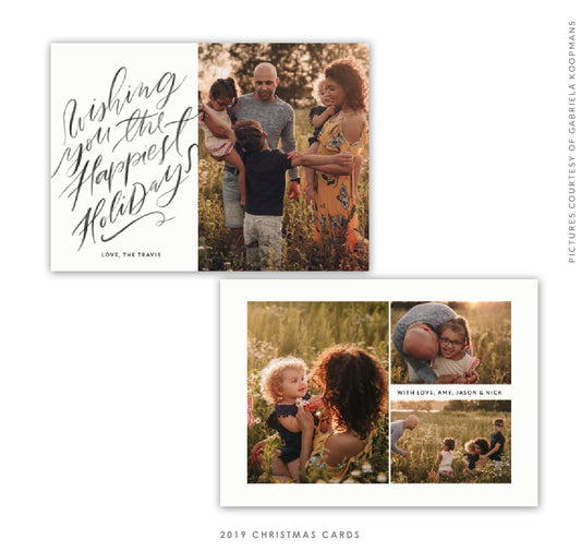 2019 Christmas 5X7 Photo Card | Family Light e1754