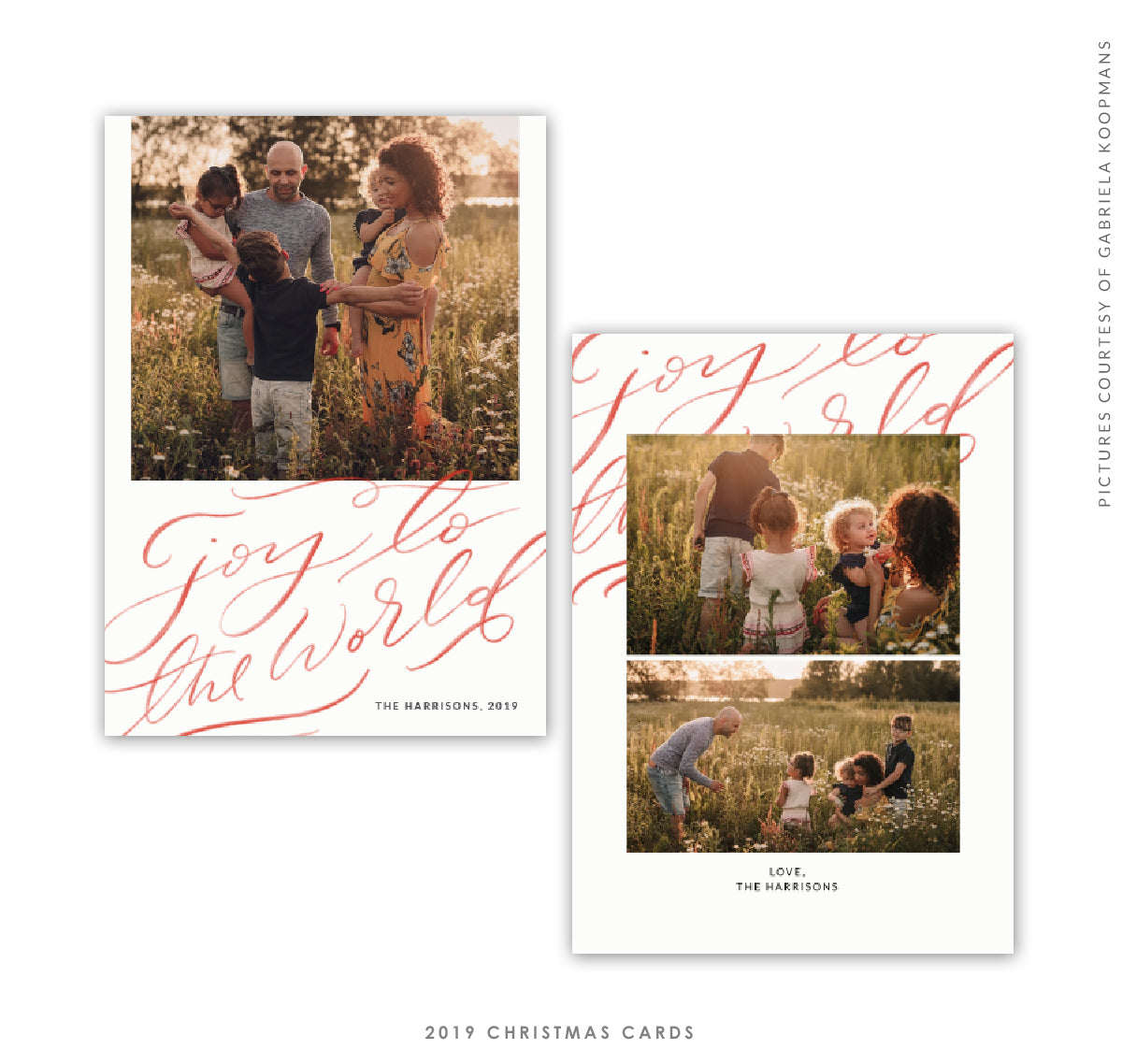 2019 Christmas 5X7 Photo Card | Jesus Joy e1763