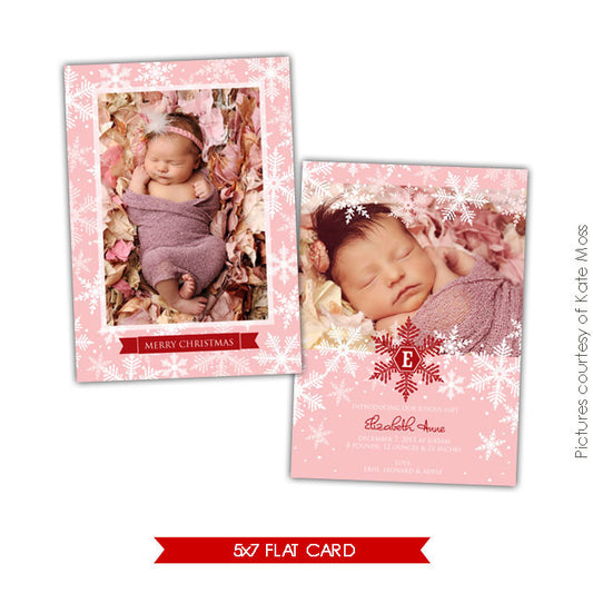 Holiday Photocard Template | Snow dreams e610