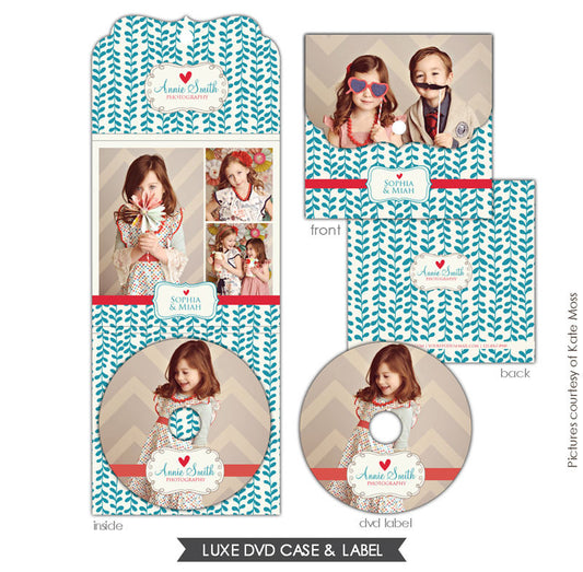 Luxe DVD case and DVD label | Everything love e620