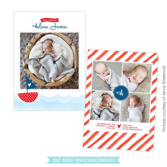 Birth Announcement | Sailor dreams e756