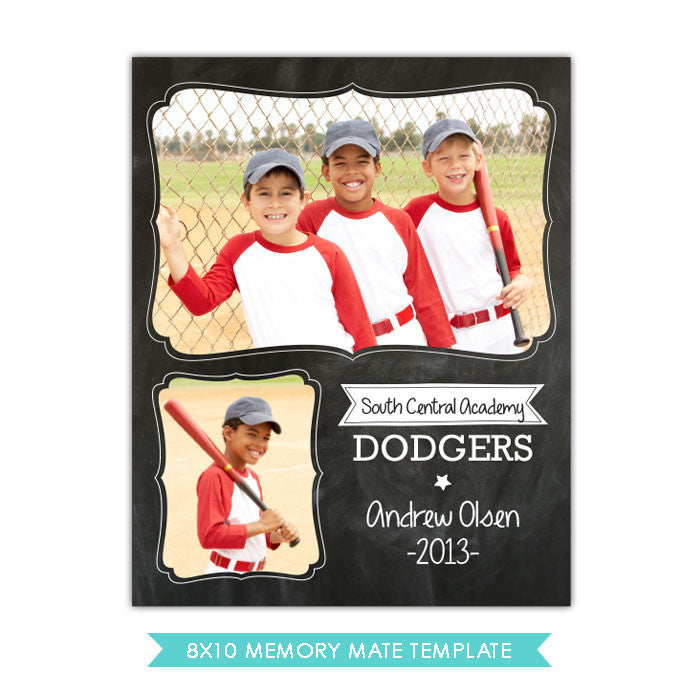 8x10 Memory Mate | Chalkboard memory e830