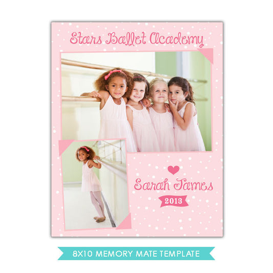 8x10 Memory Mate | Ballet Stars e835