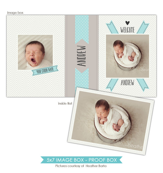 5x7 Image Box | Welcome box e861