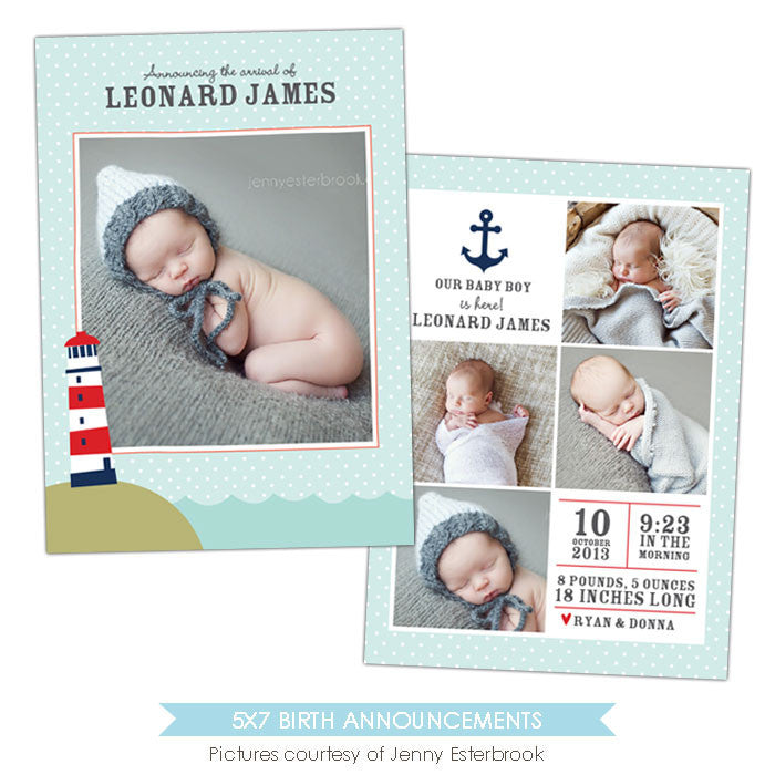 Birth Announcement | Ocean e900